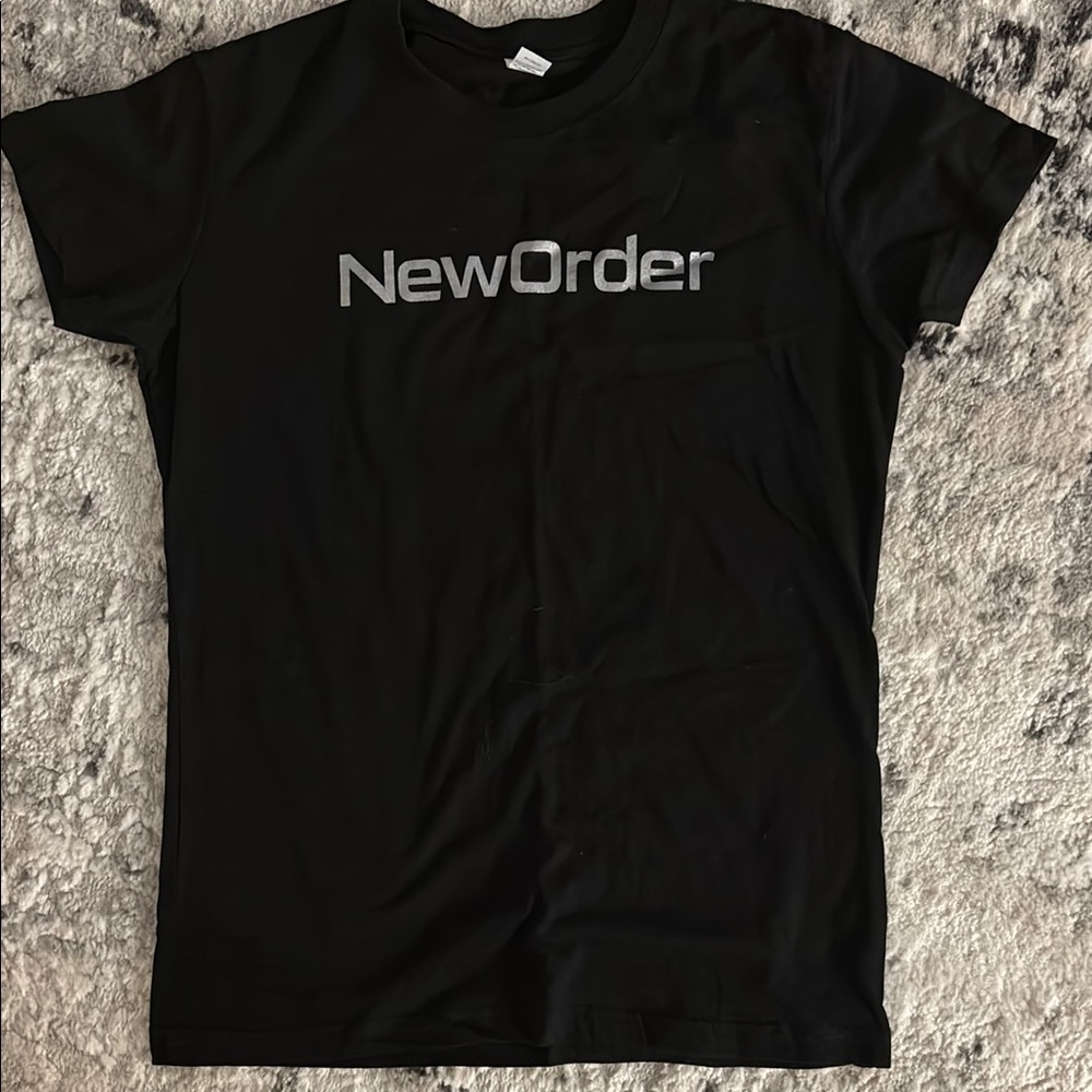 Black New Order T-Shirt